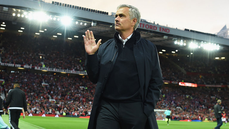 José Mourinho - Manchester United manager in 2017-2018