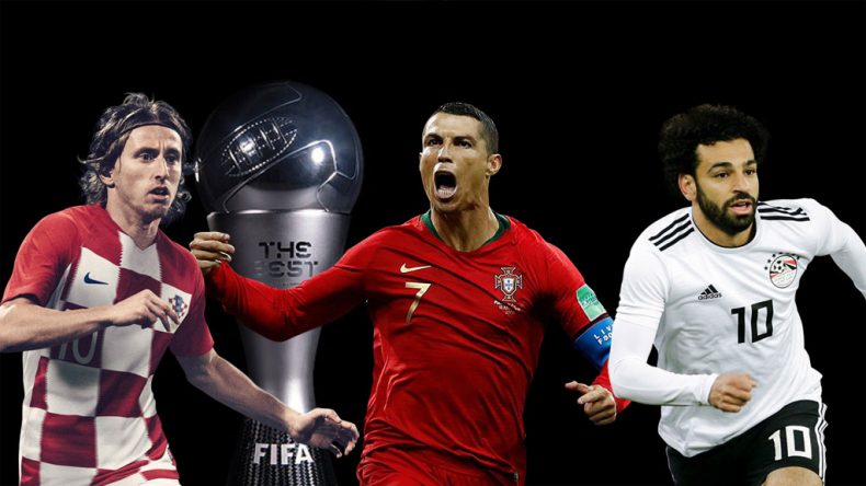 FIFA The Best 2018 - Modric, Ronaldo and Salah