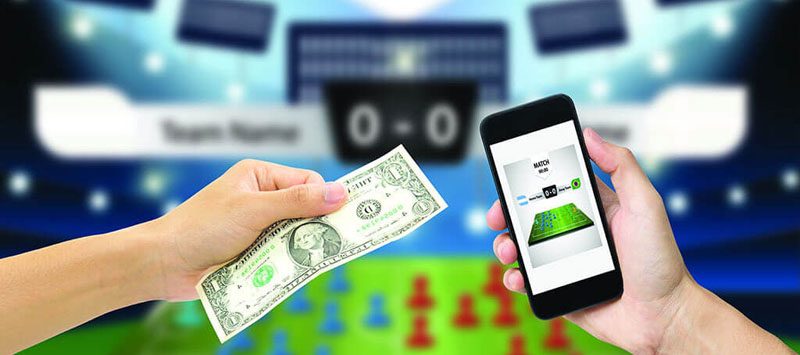 Online betting on mobile devices