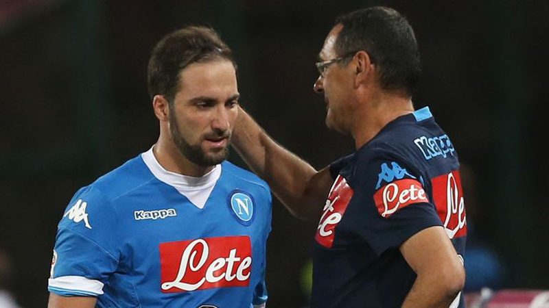 Higuaín and Sarri will meet again after first experience in Napoli