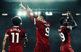 Salah, Firmino and Mané, the Liverpool attacking trio